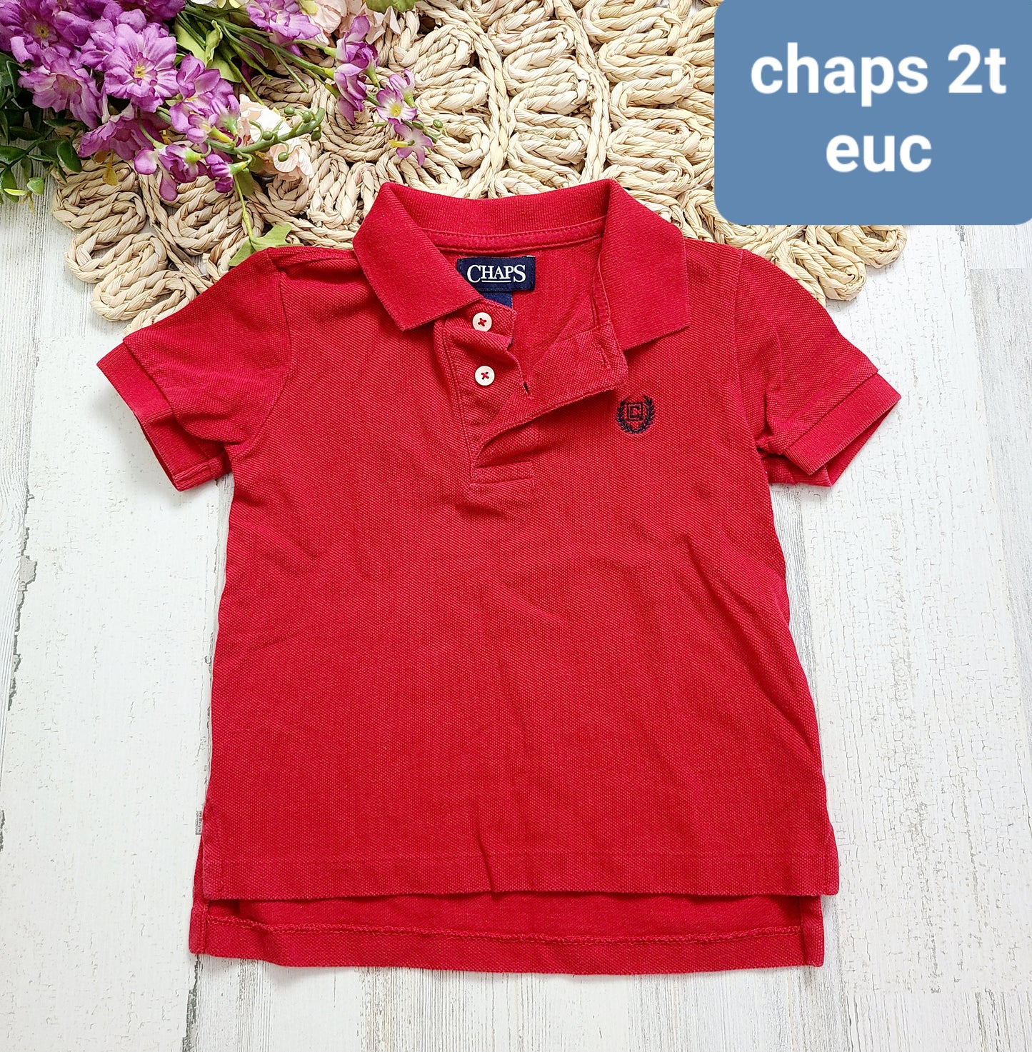 chaps red collar