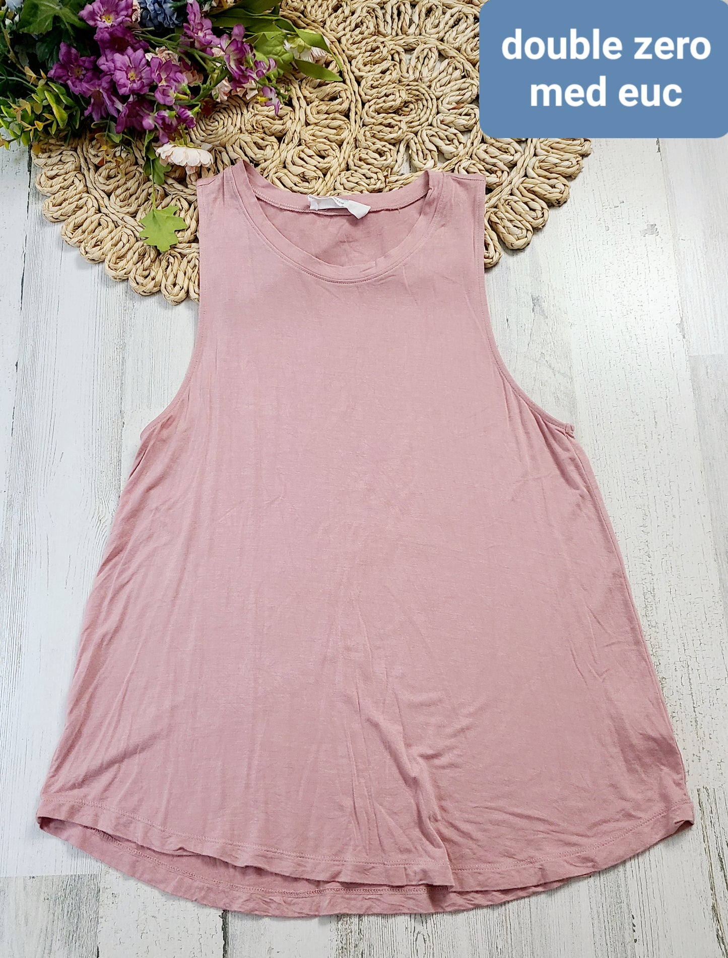double zero pink tank