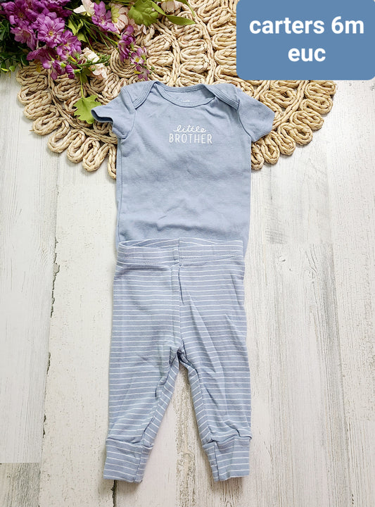 little brother light blue pj carters