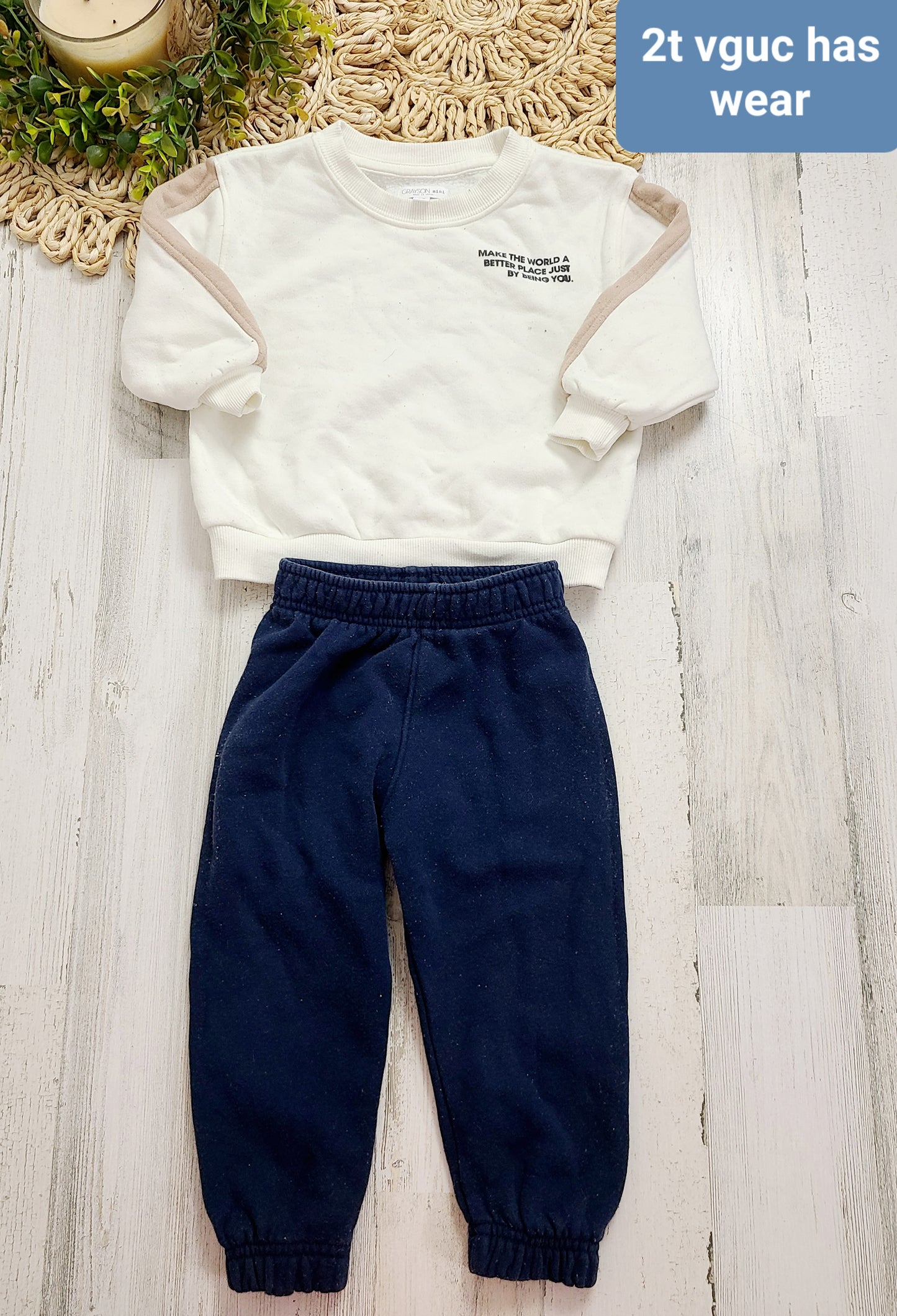 grayson mini crewneck and pants