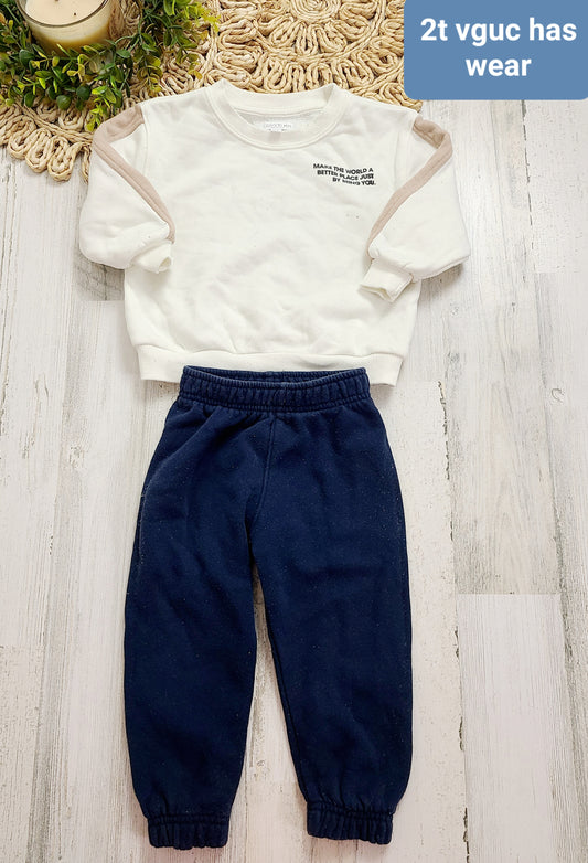 grayson mini crewneck and pants