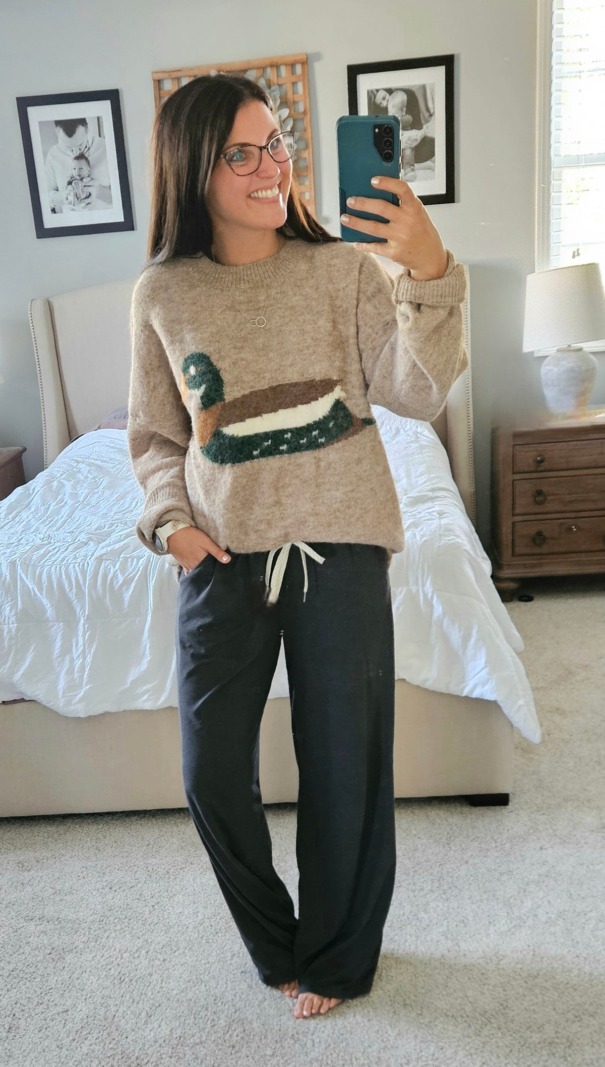 New in Duck sweater oversized