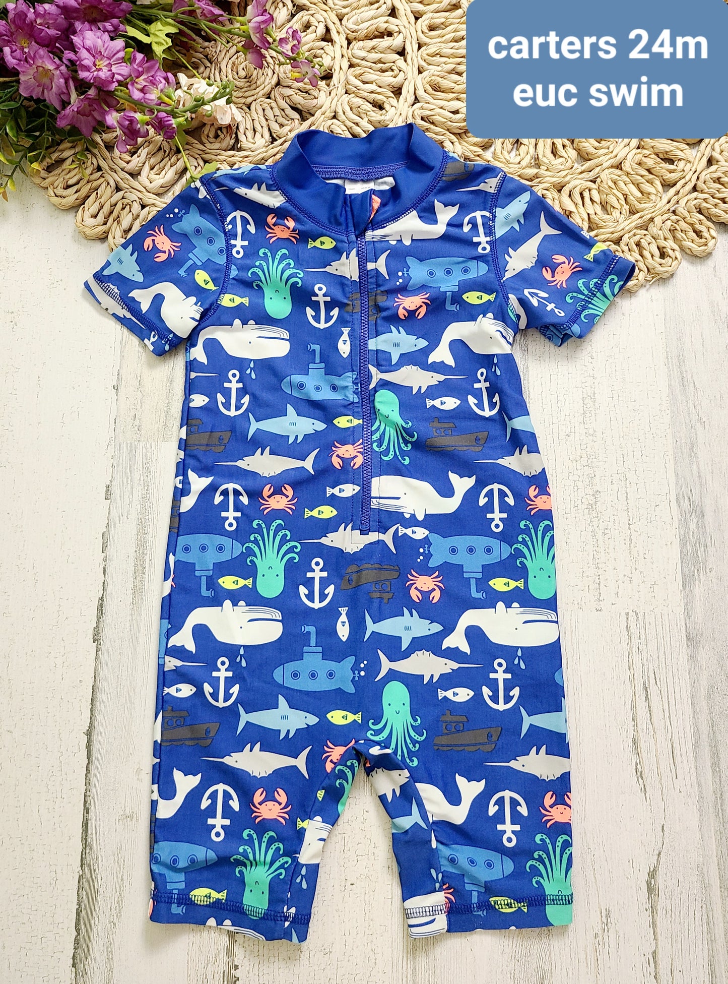 ocean swim romper 24m