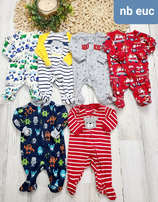 6 pack of pj newborn
