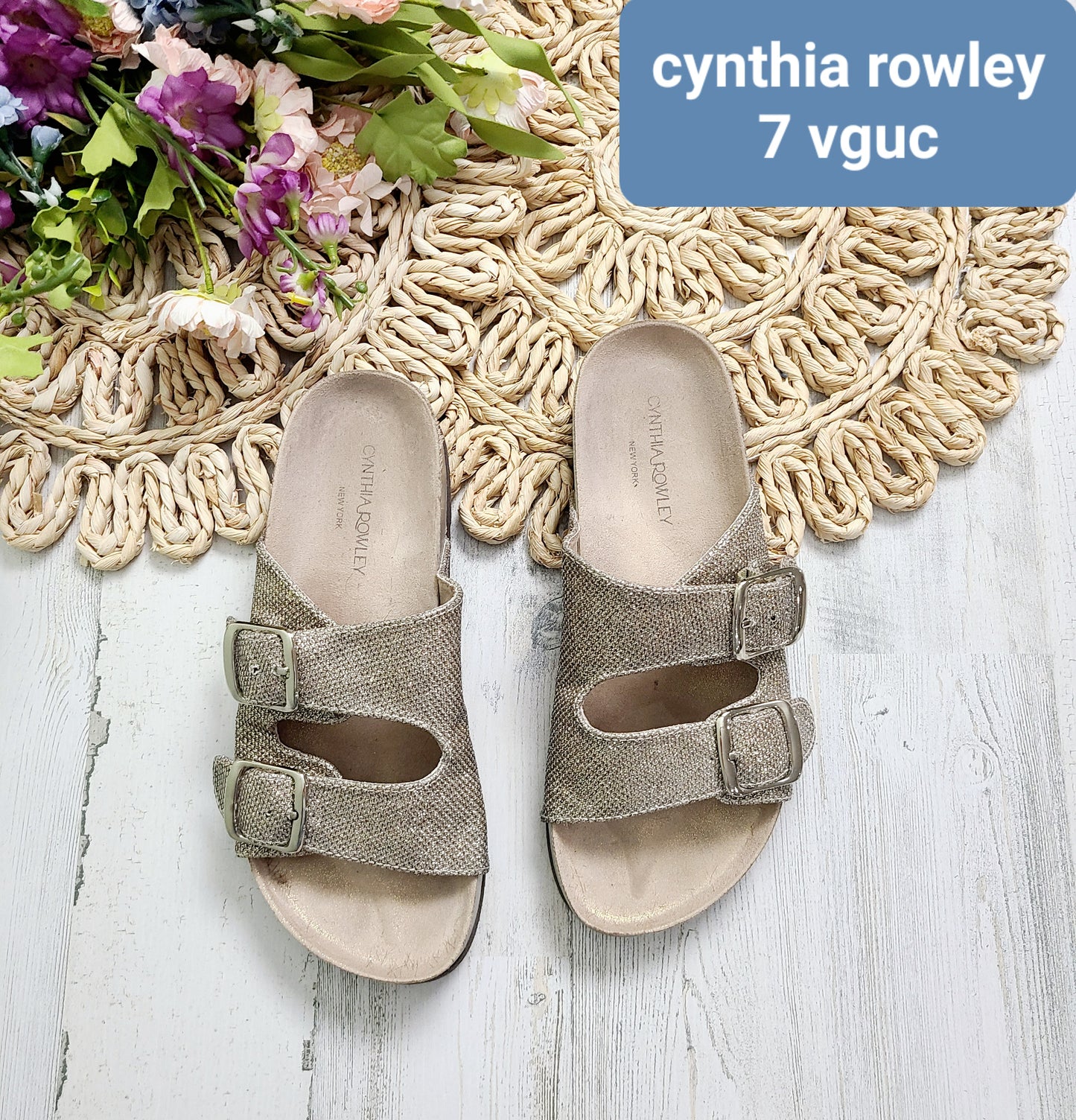 cynthia rowley sparkle sandals
