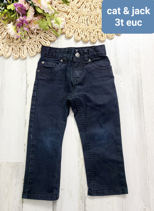 cat&jack dark jeans 3t