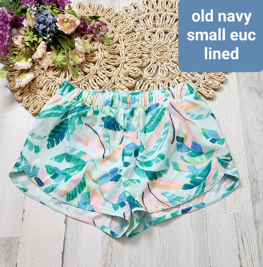 colorful old navy lined shorts