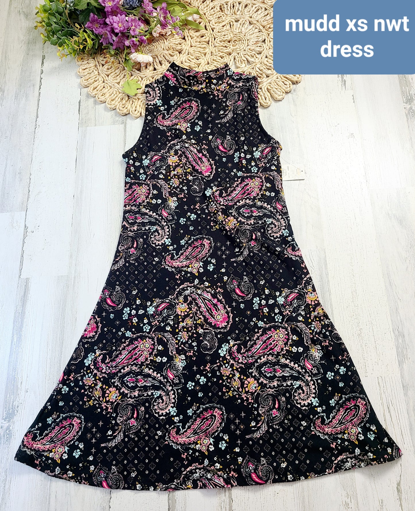mudd dress xs nwt
