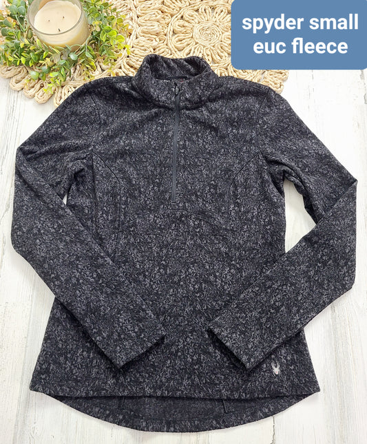quarter zip spyder pullover fleece