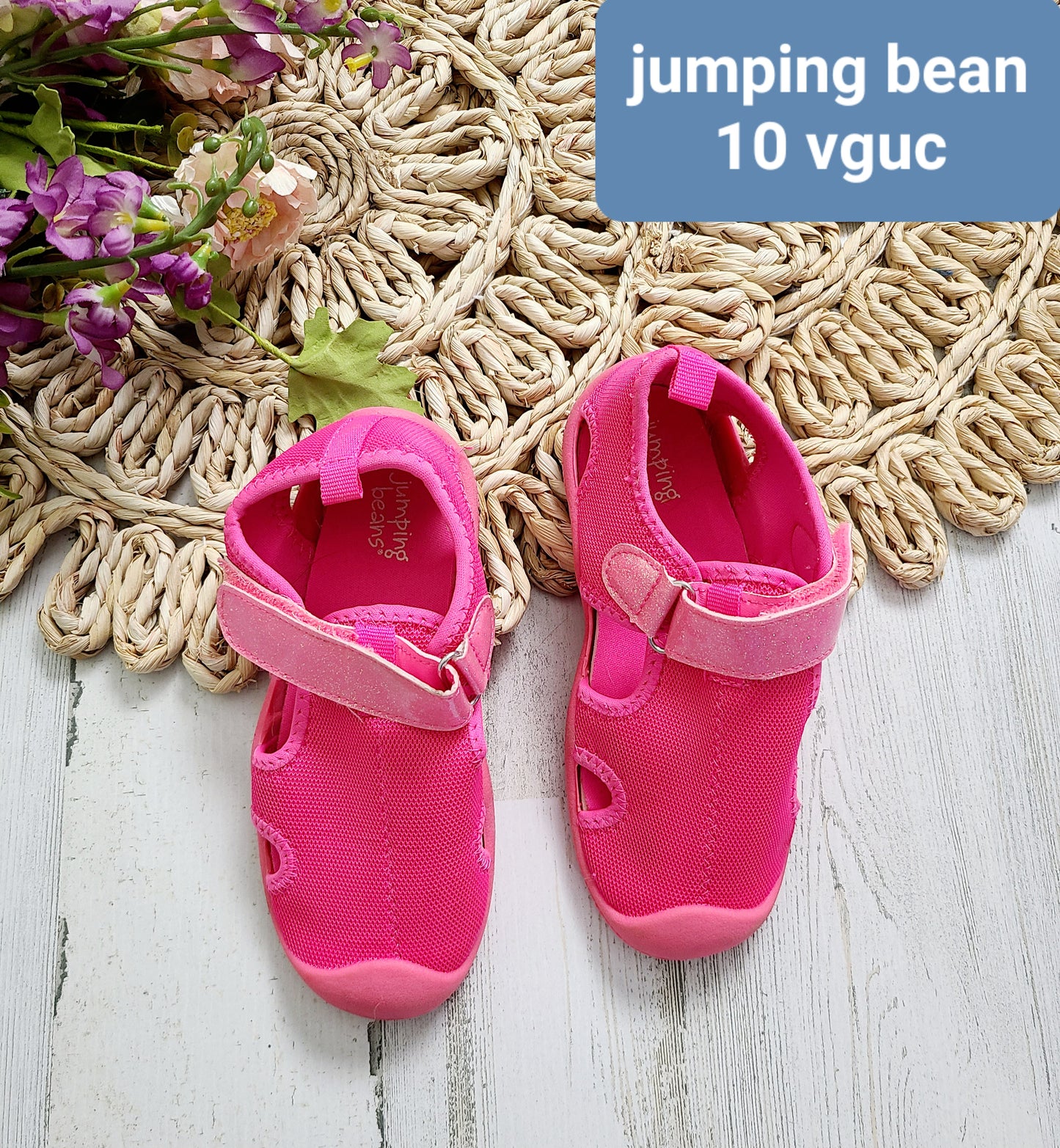 jumping bean pink 10c shoes