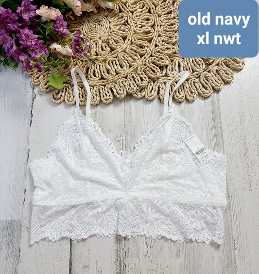 new old navy lace bralette