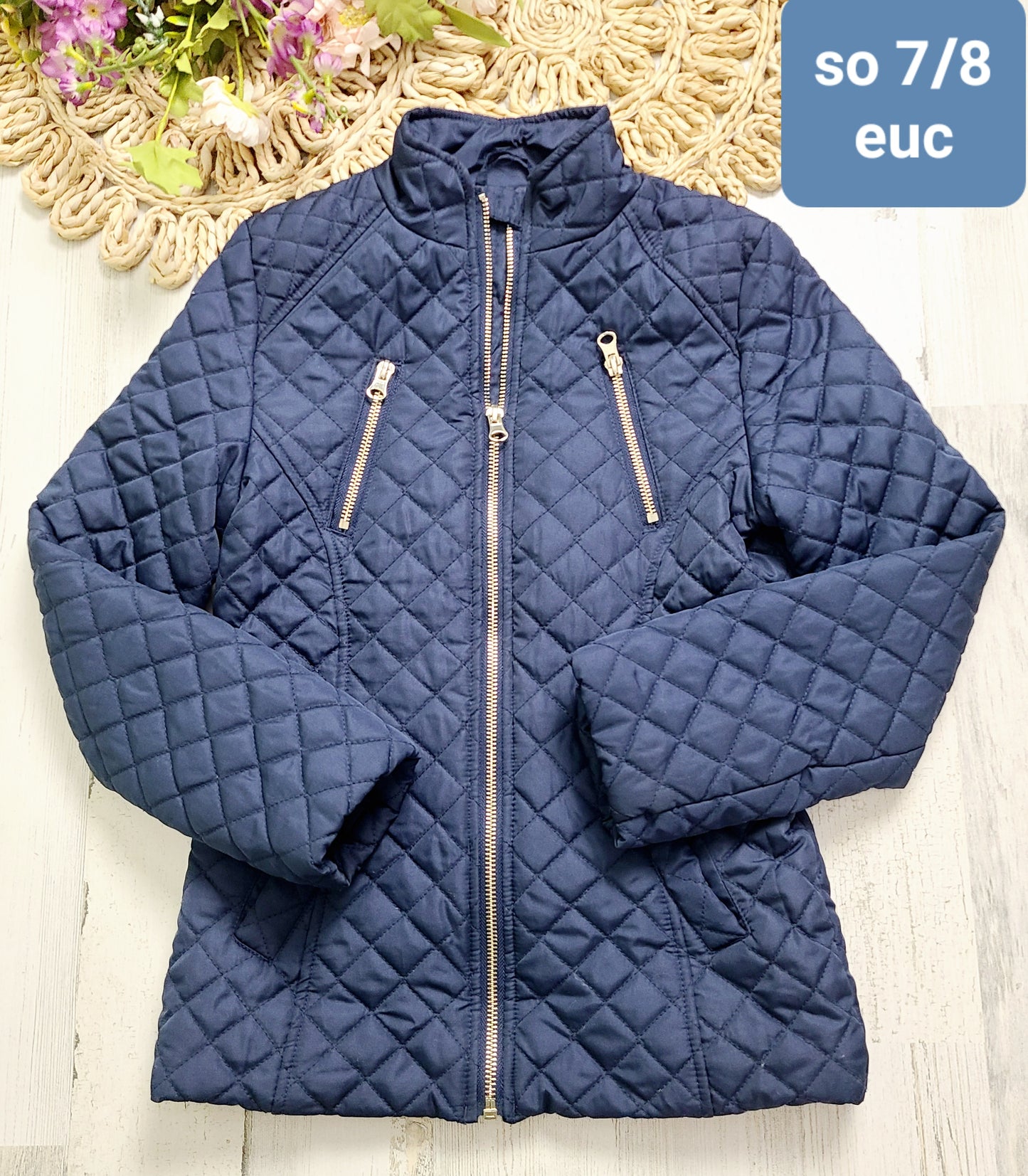 so quilted jacket 7/8y