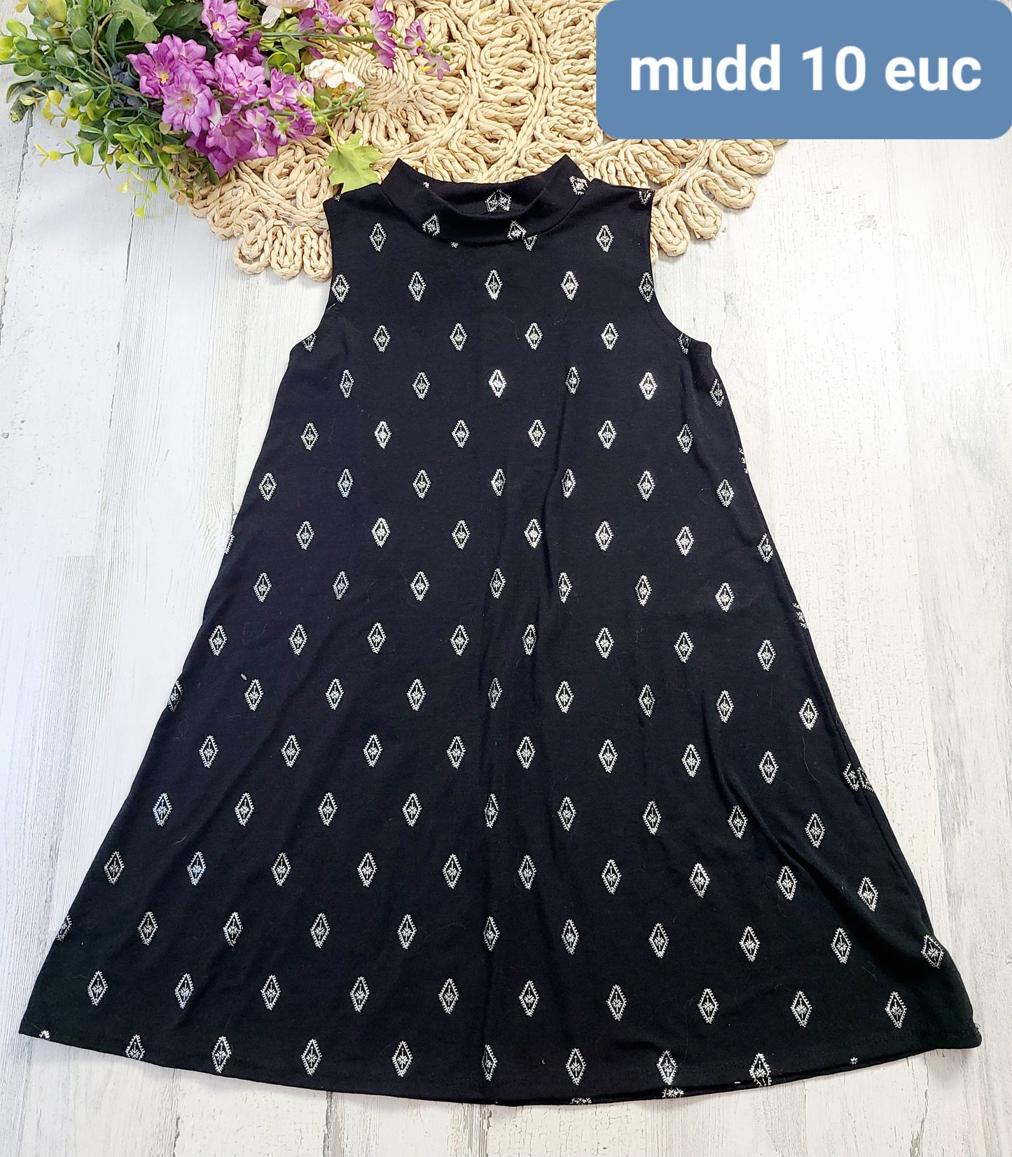 mudd high neck dress