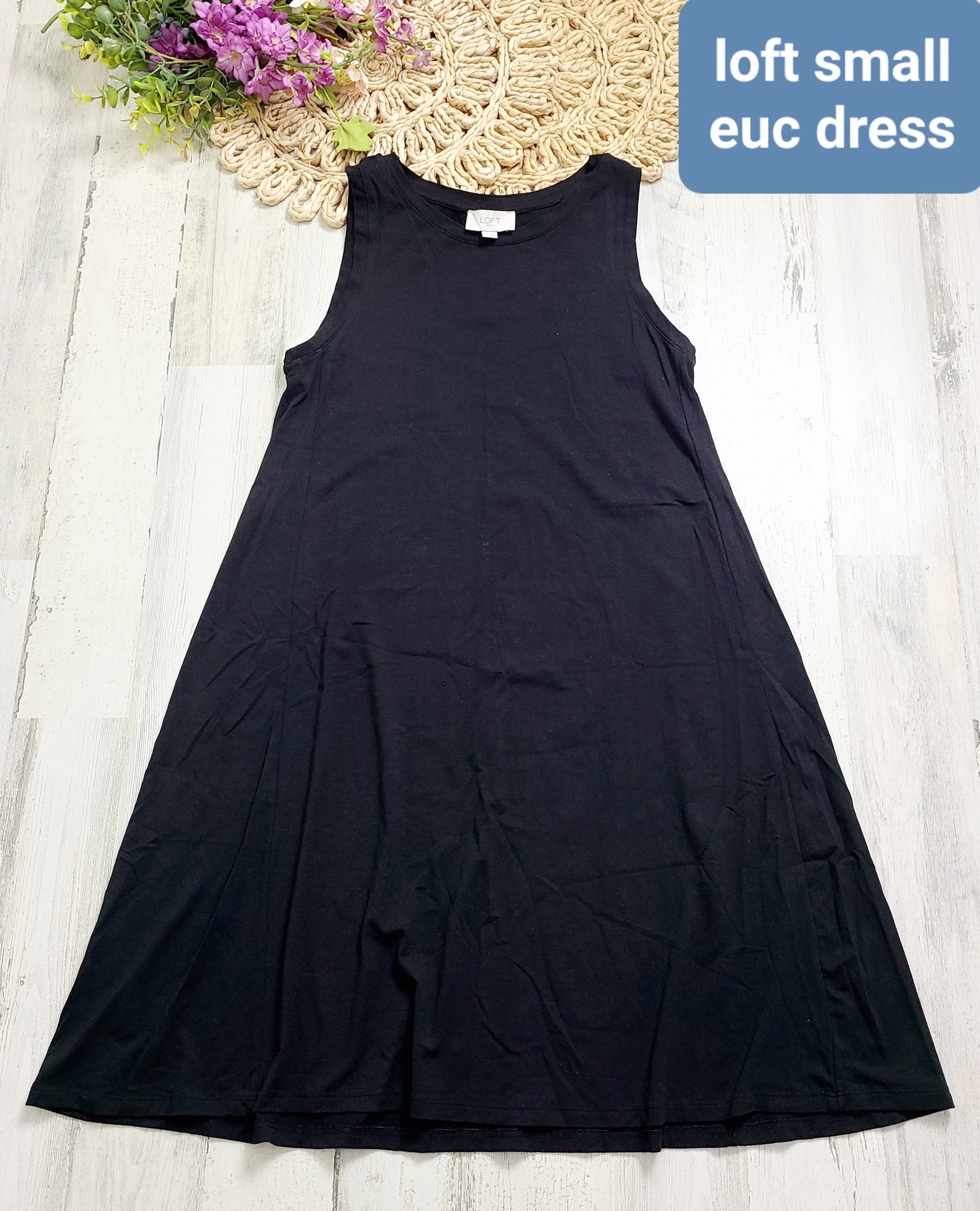 loft black small dress
