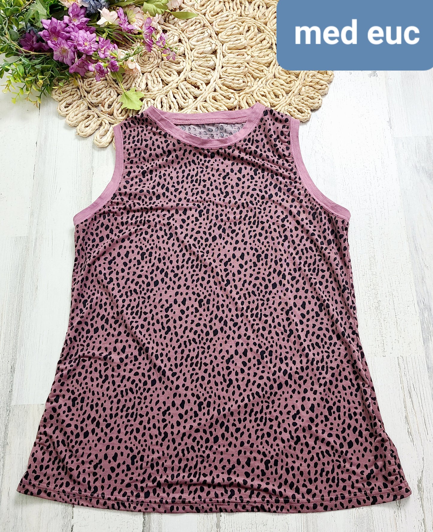 pink leopard no brand tank