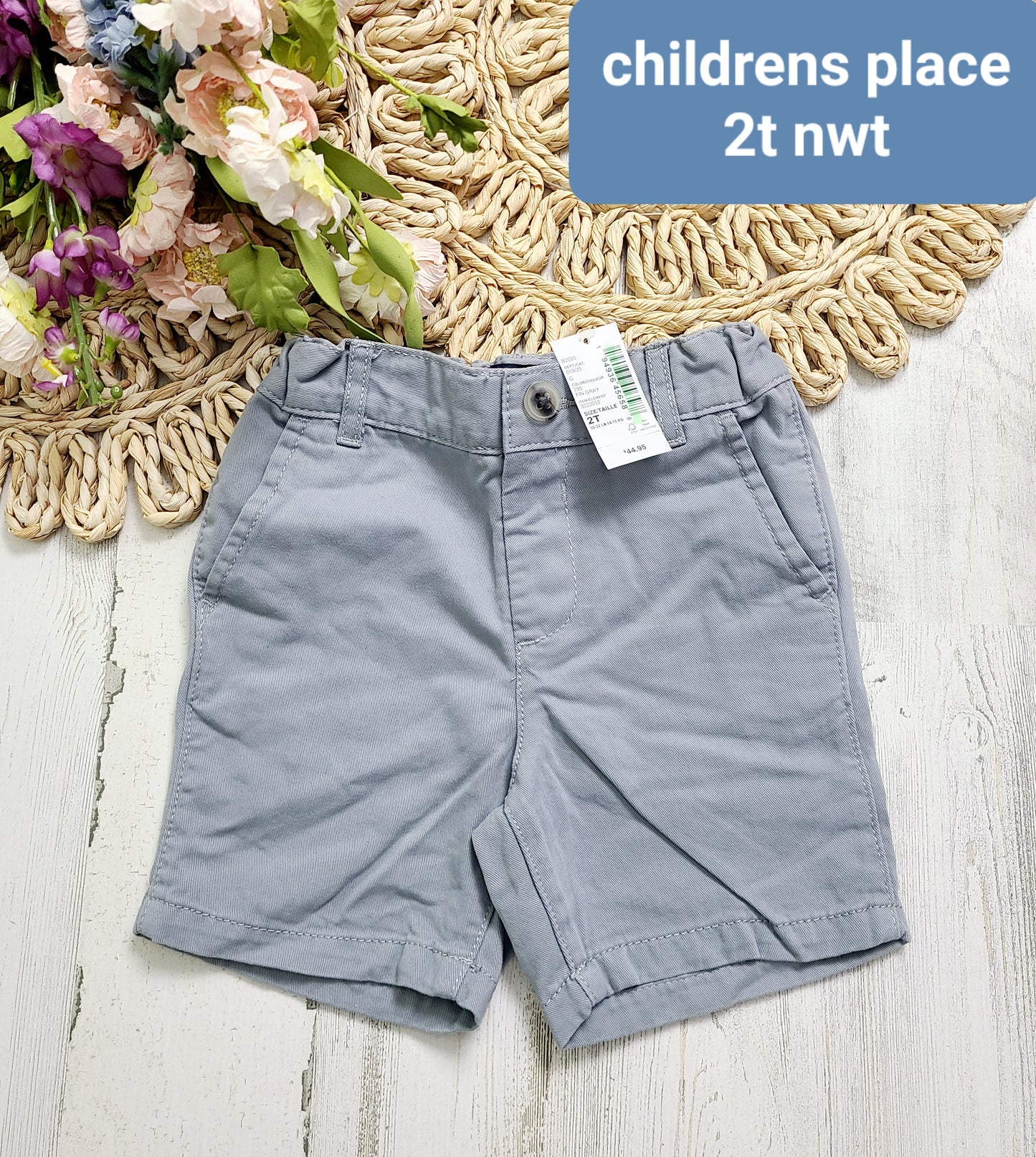 childrens place new gray shorts