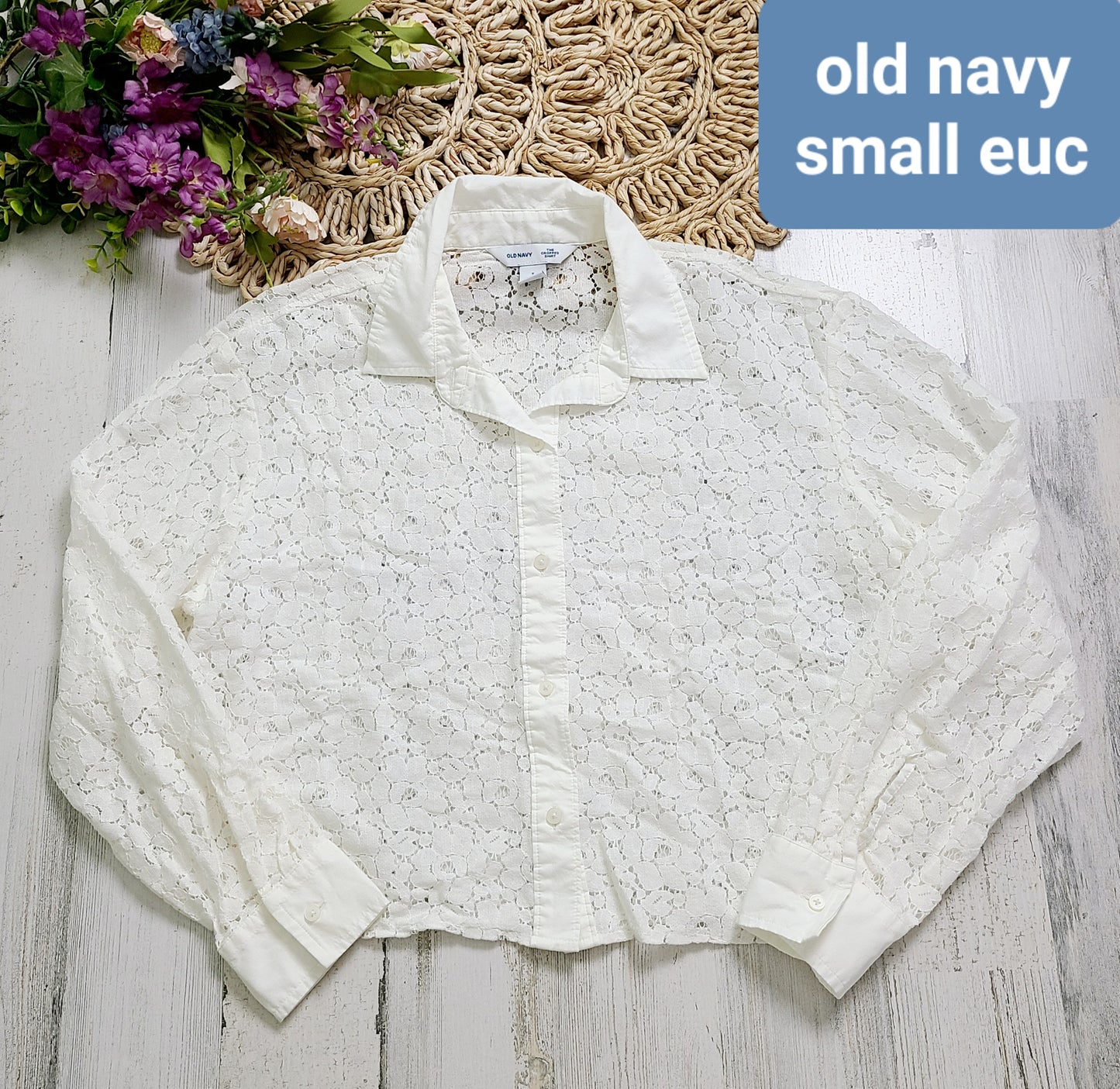 old navy doily long sleeve