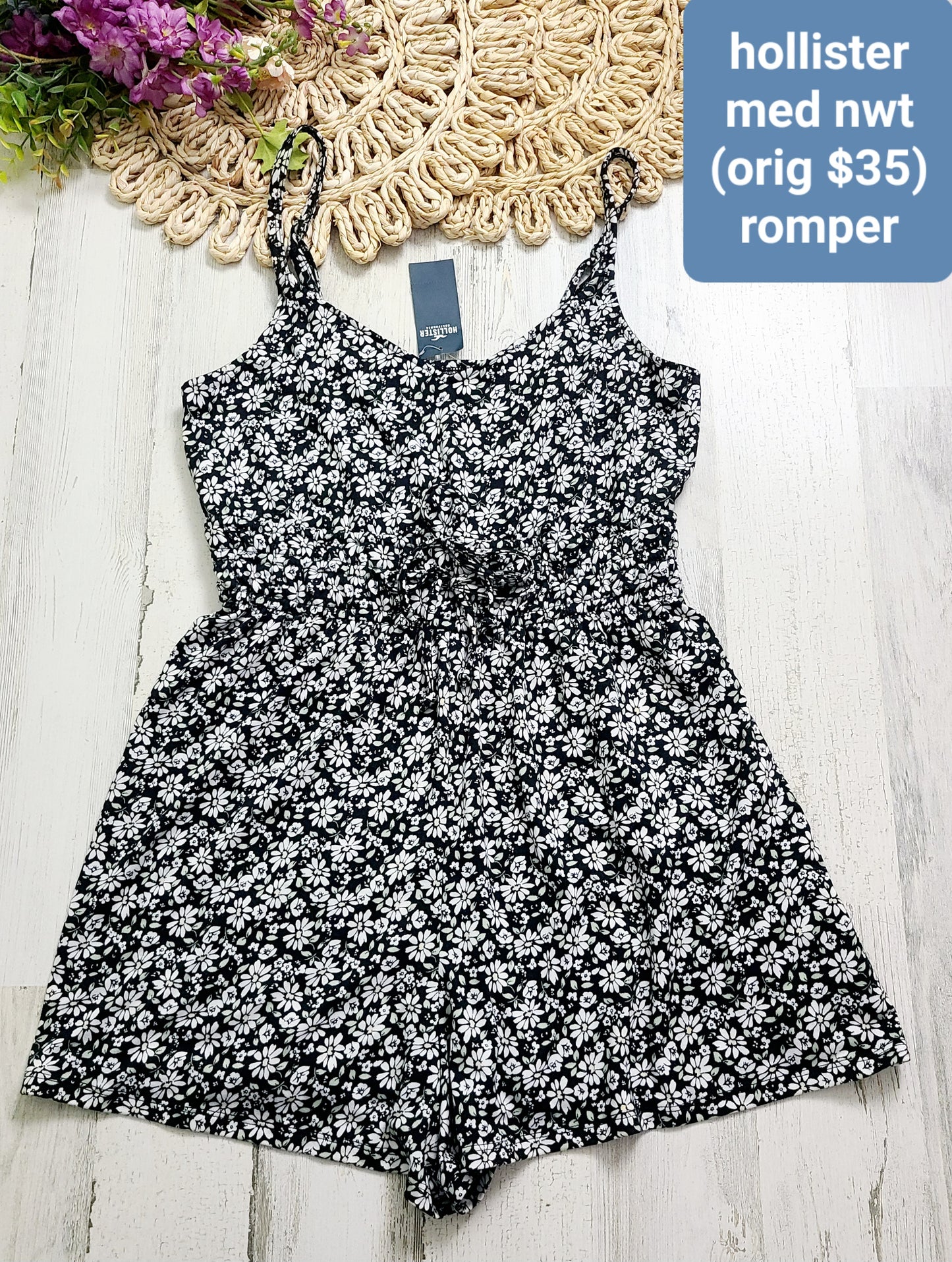 romper hollister new