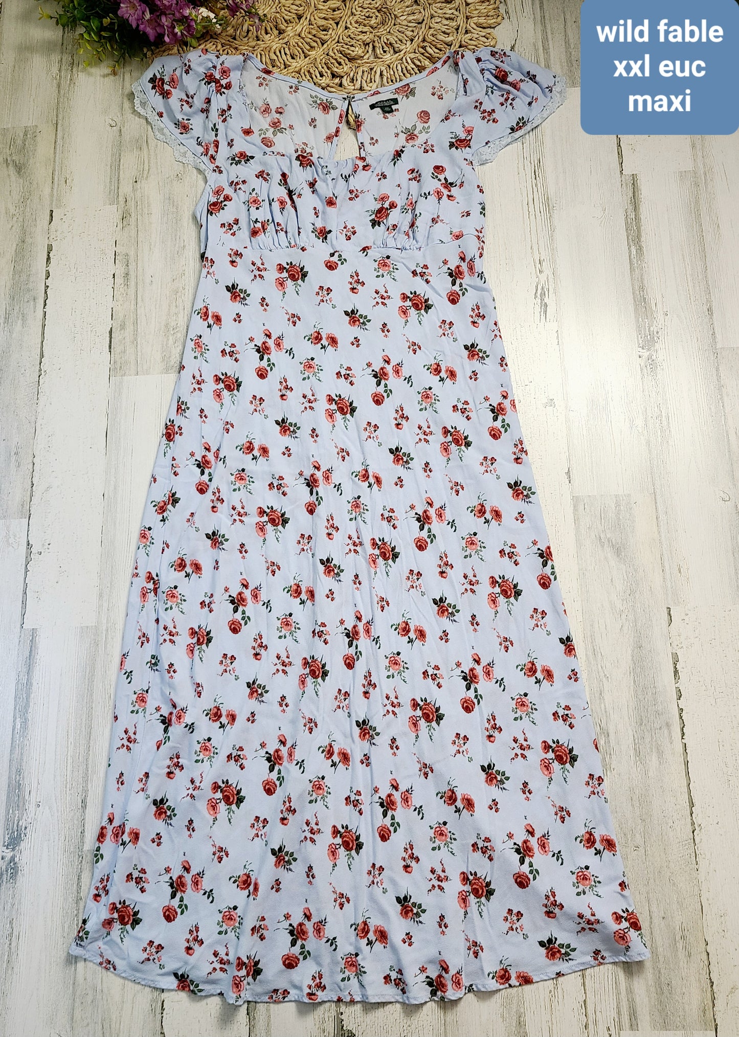 maxi wild fable dress