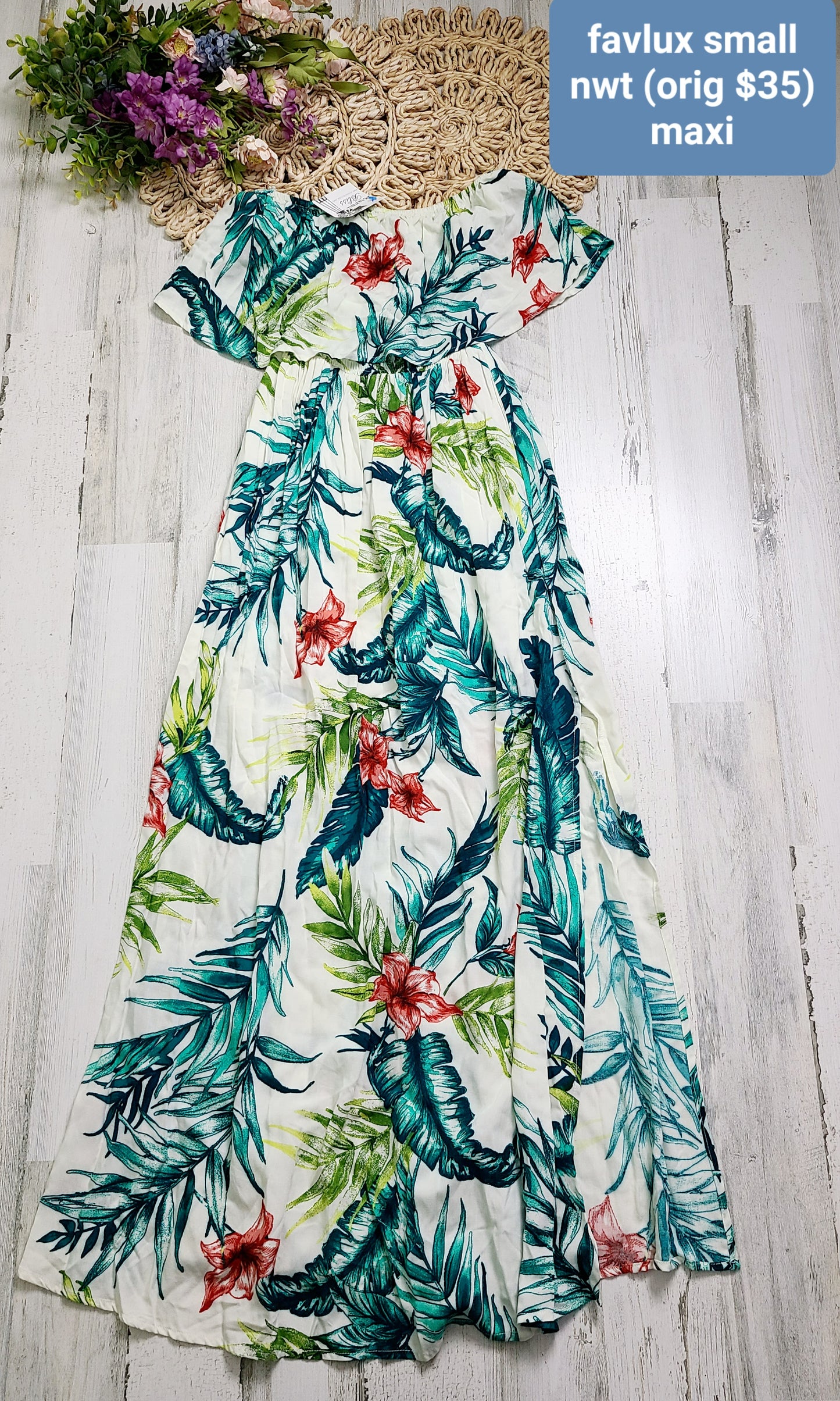 new favlux maxi off shoulder