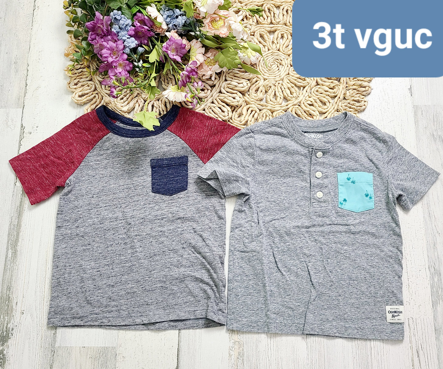pocket tees 3t boys