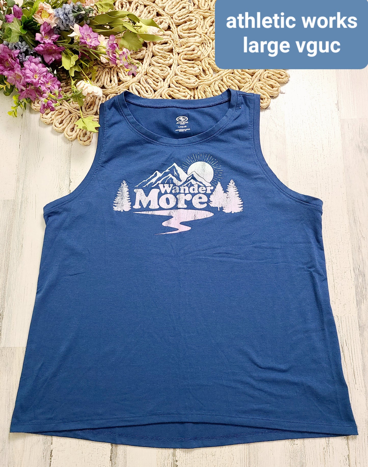athletic works wander more tank