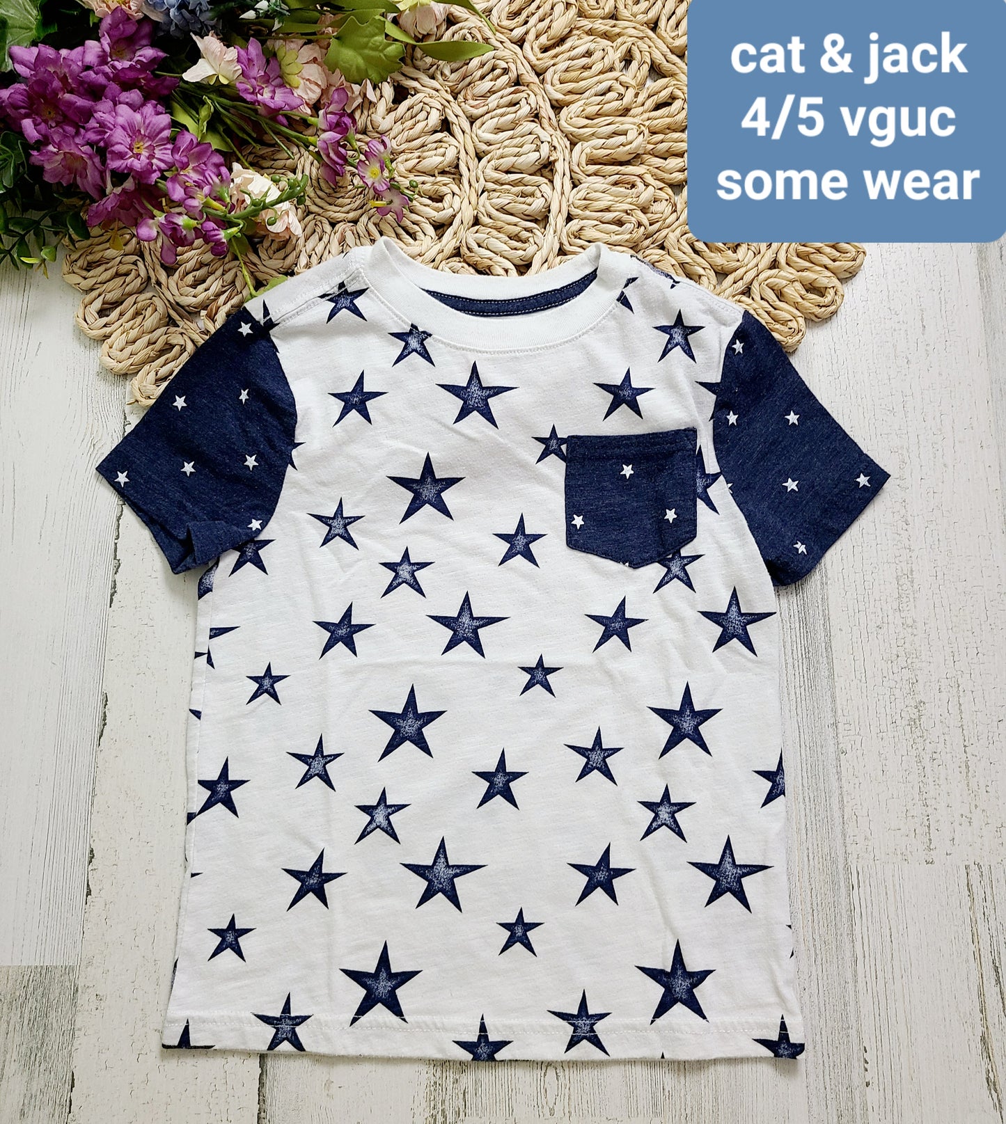 cat & jack stars boys shirt