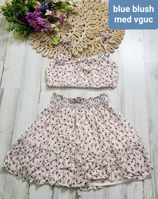 blue blush 2 piece set