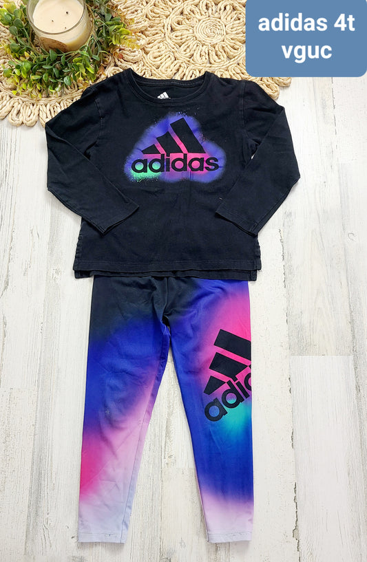 black blue and pink set adidas