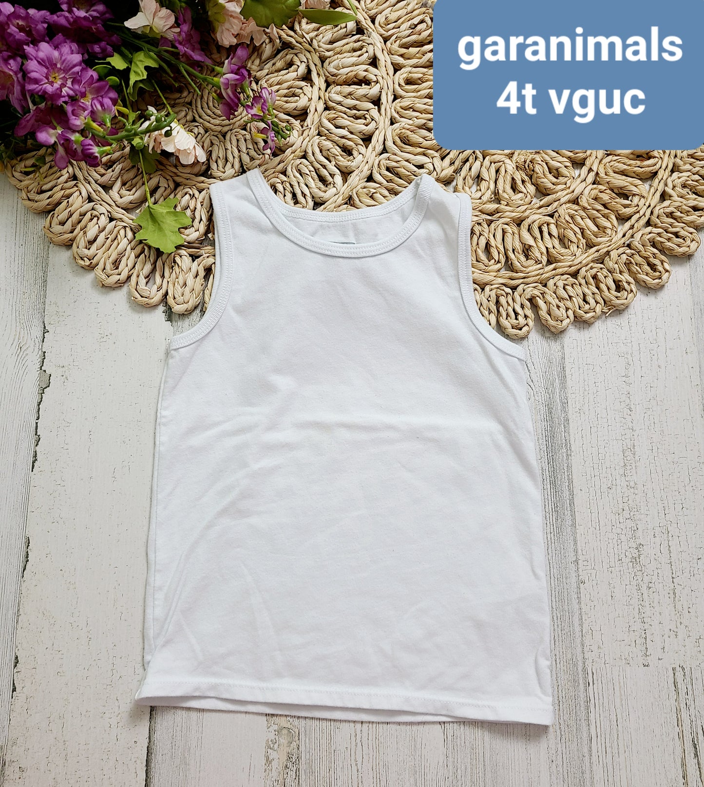 garanimals white tank