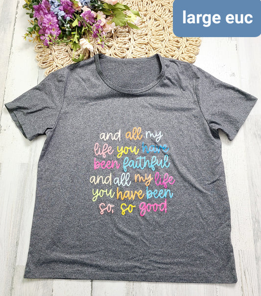 colorful quote short sleeve