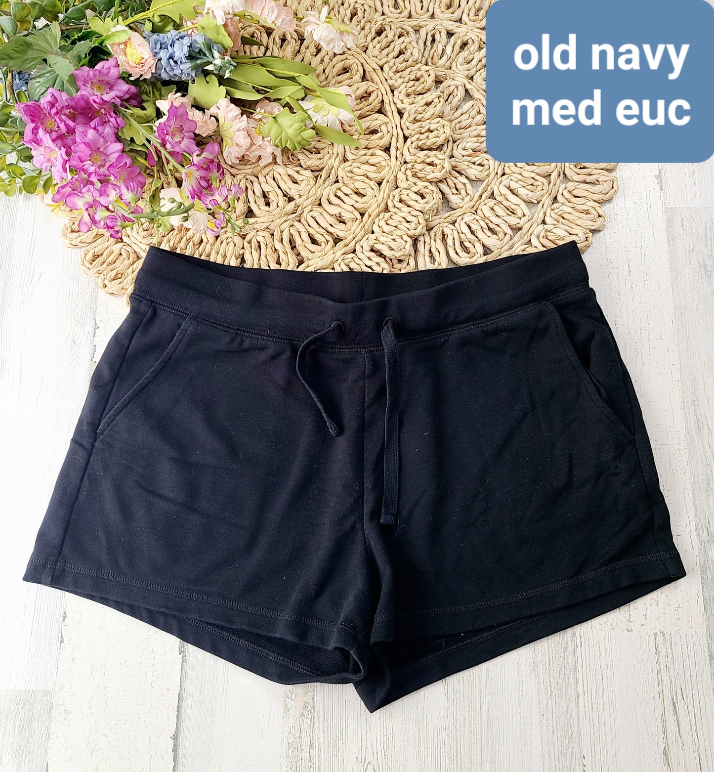 black old navy shorts womens