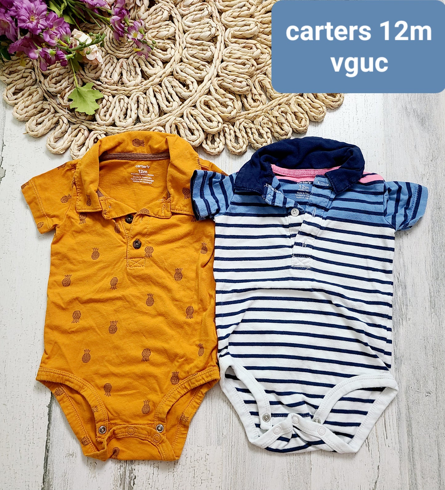 orange and stripe carters