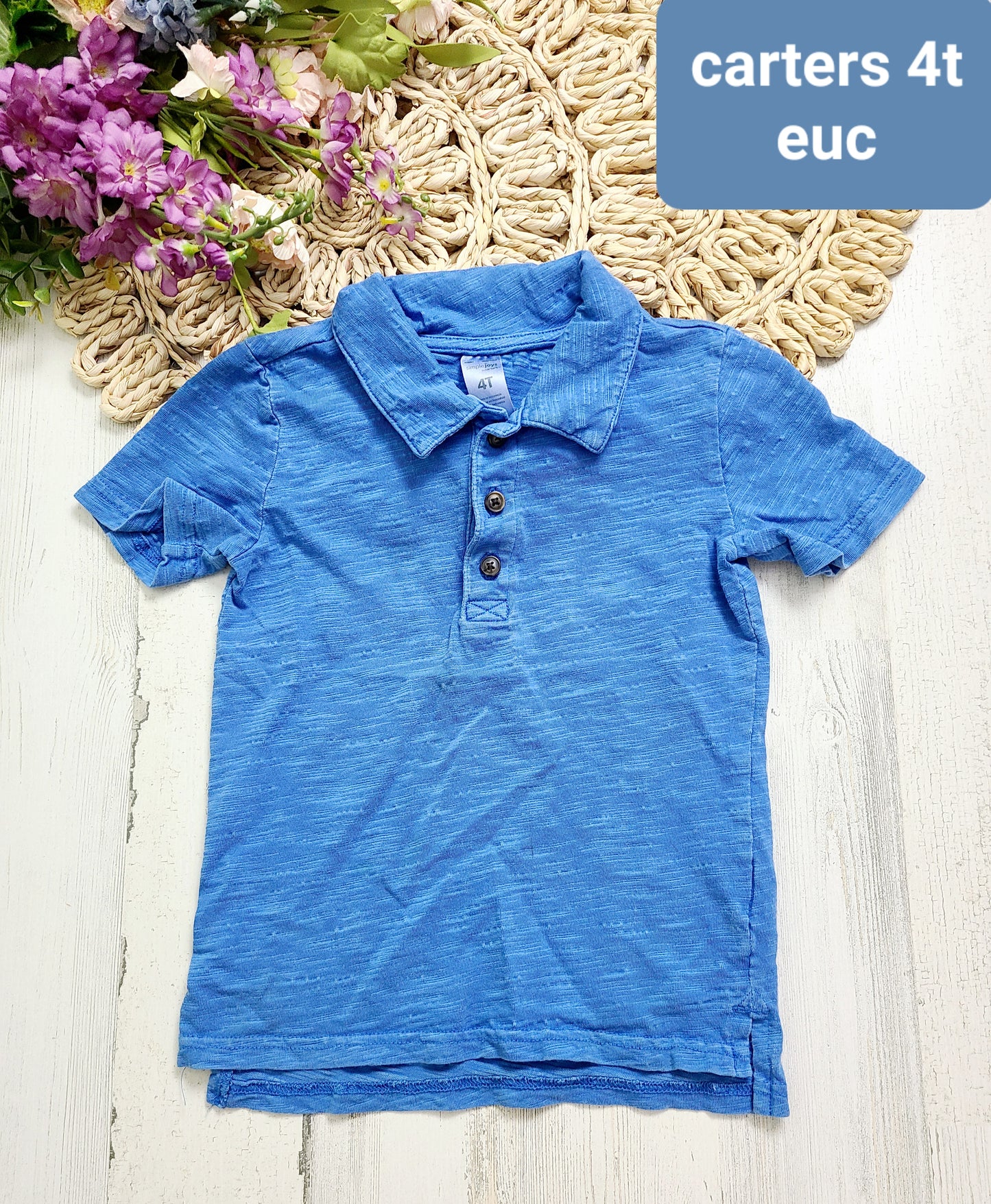 carters collar henley boys