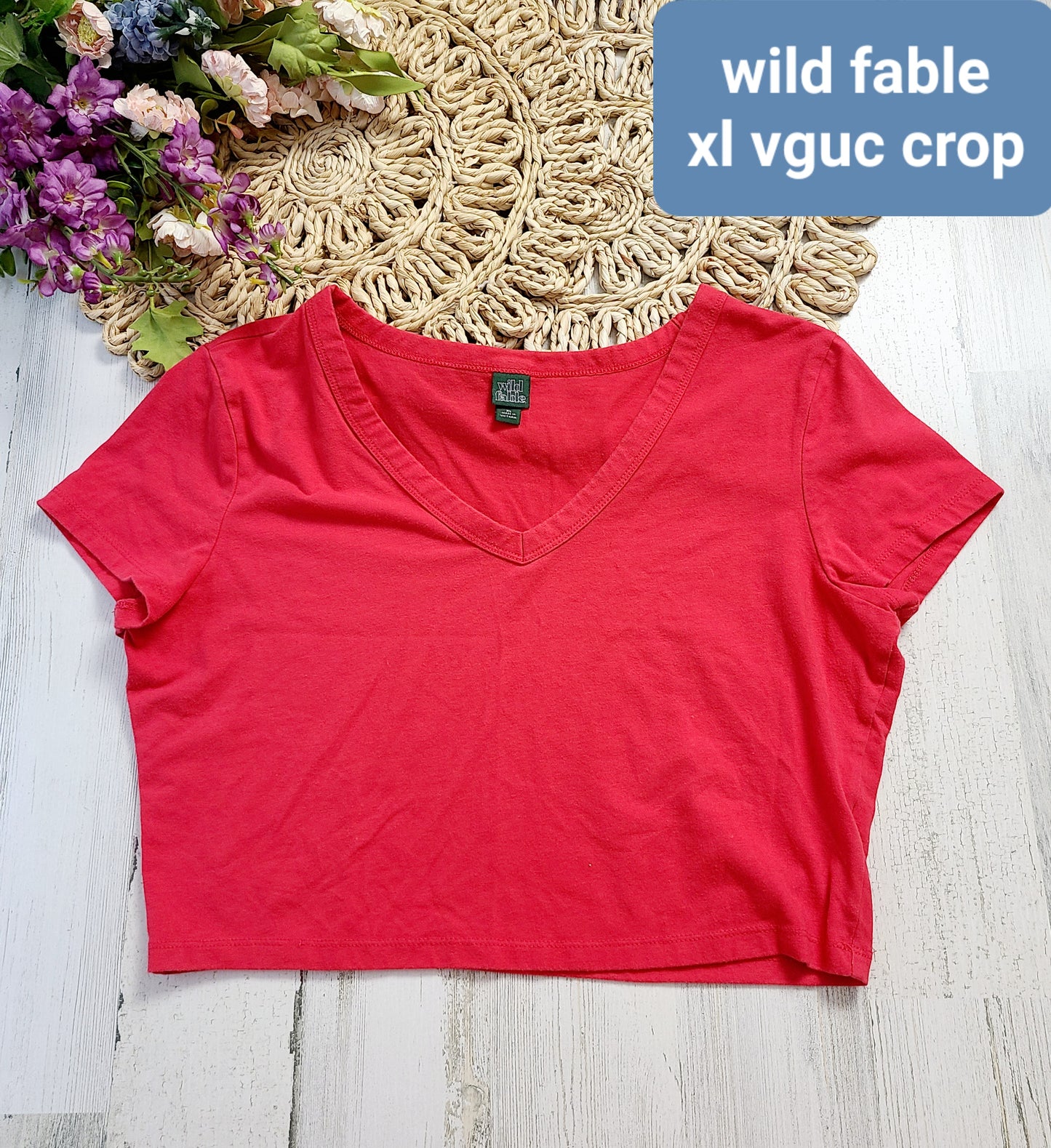 crop wild fable xl red