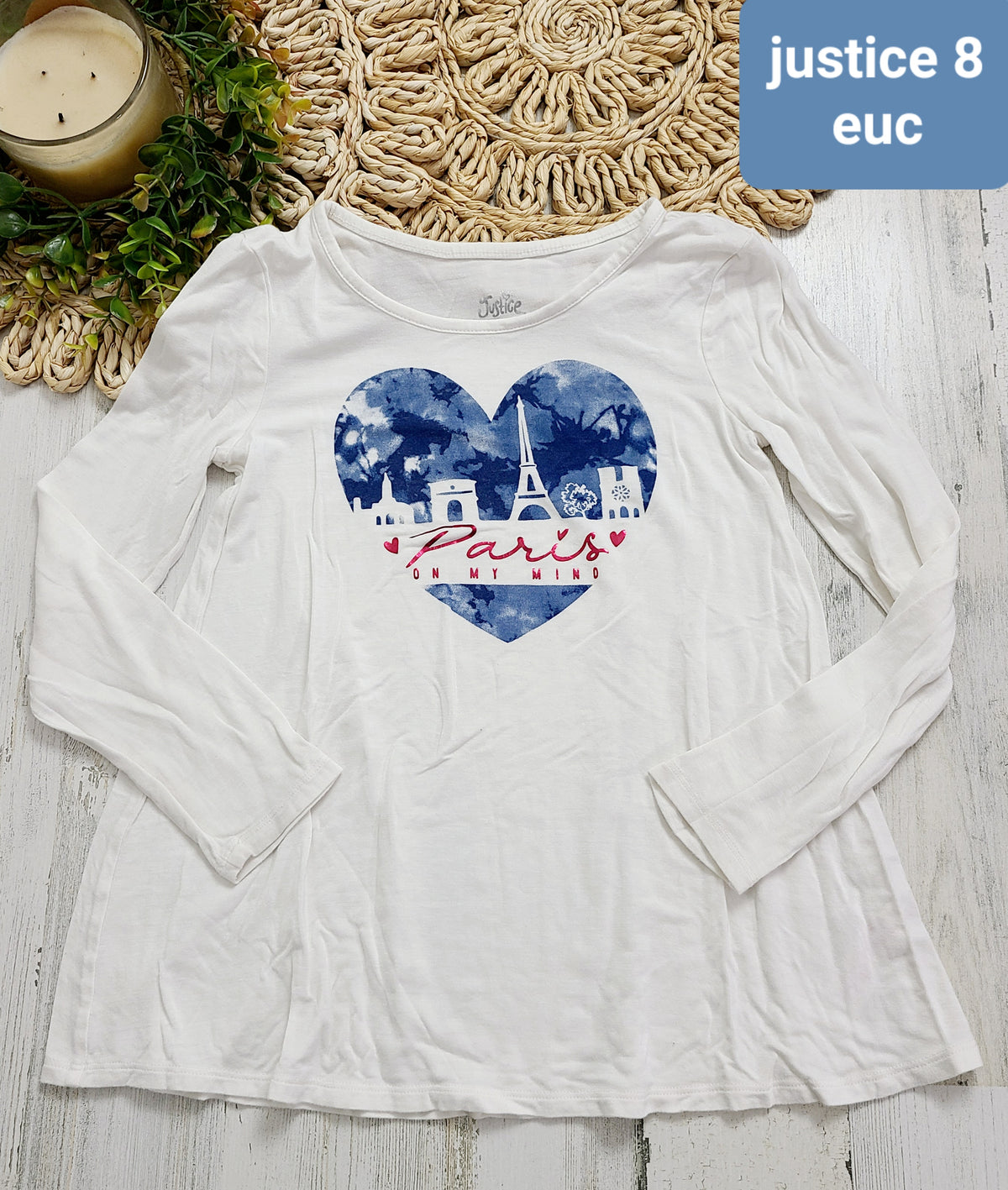 paris heart white justice