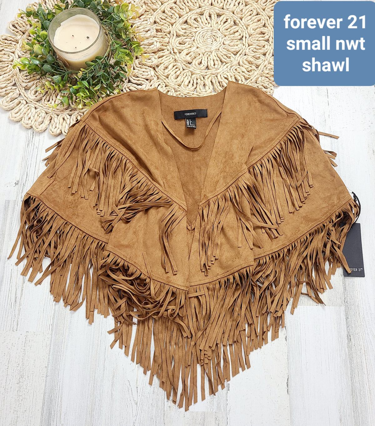 new shawl fringe forever 21
