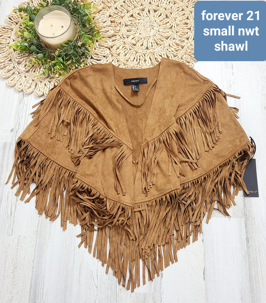 new shawl fringe forever 21