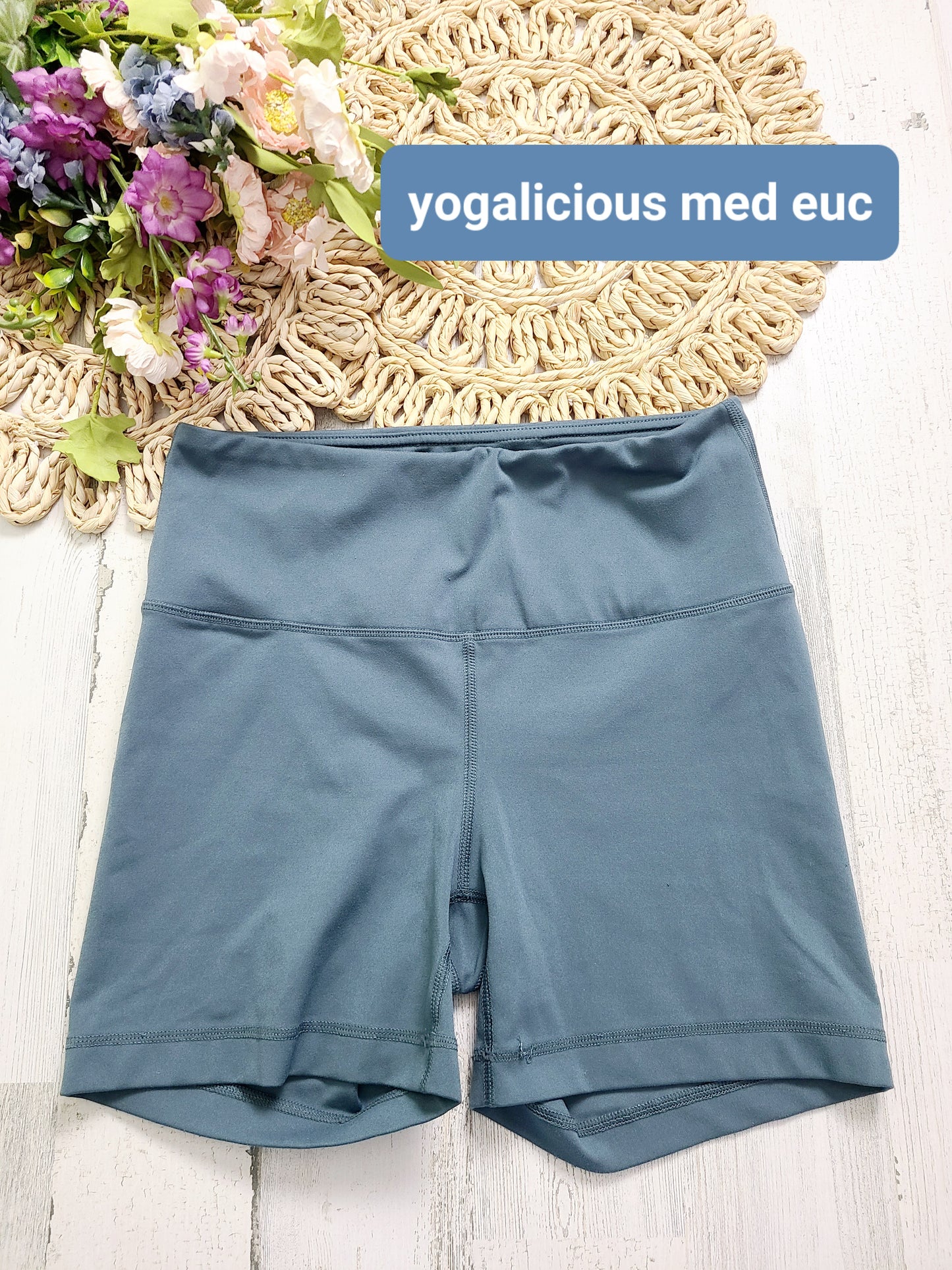 yogalicious blue womens medium