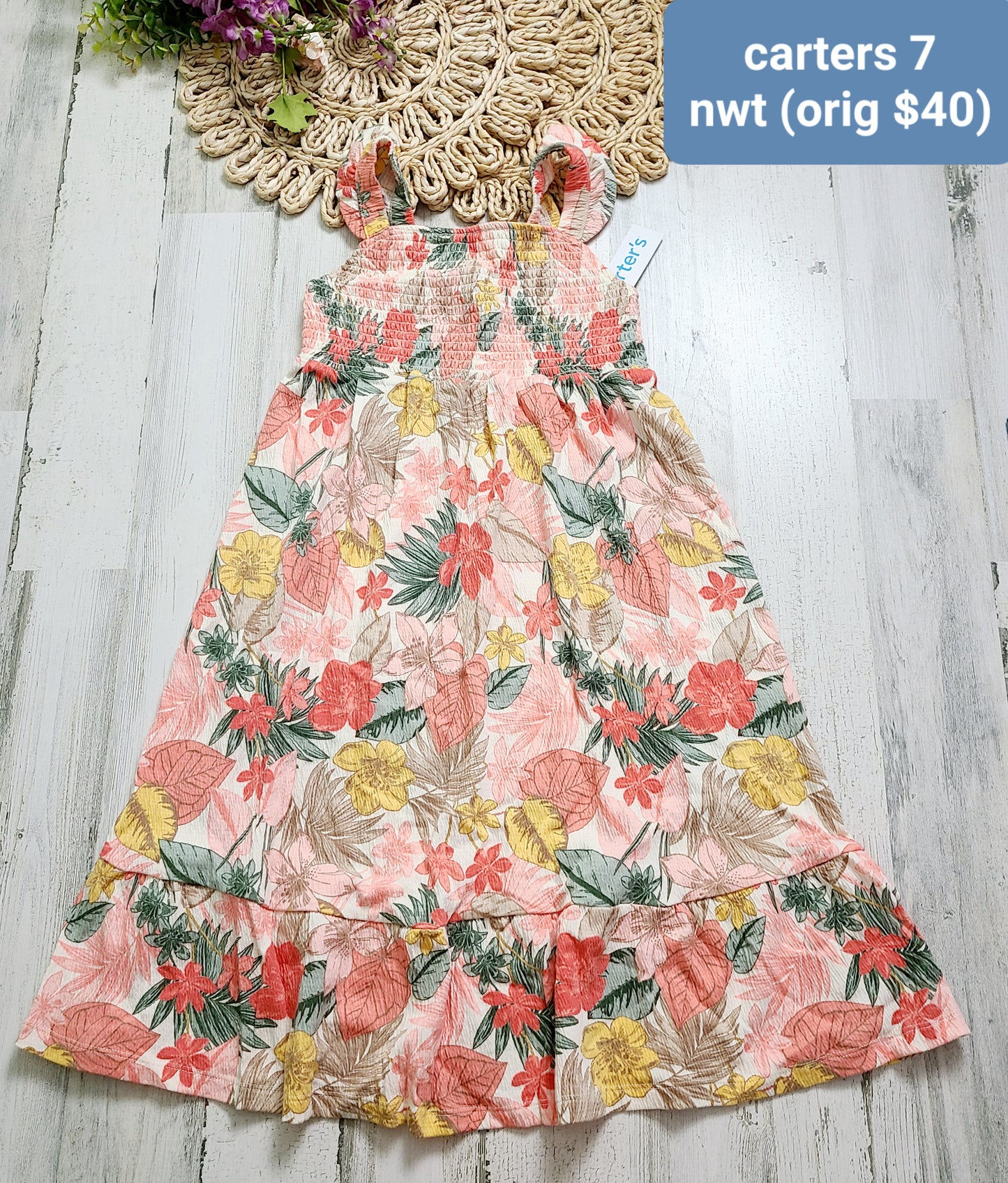 new girls 7y dress carters