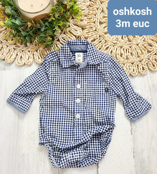 navy plaid oshkosh 3m