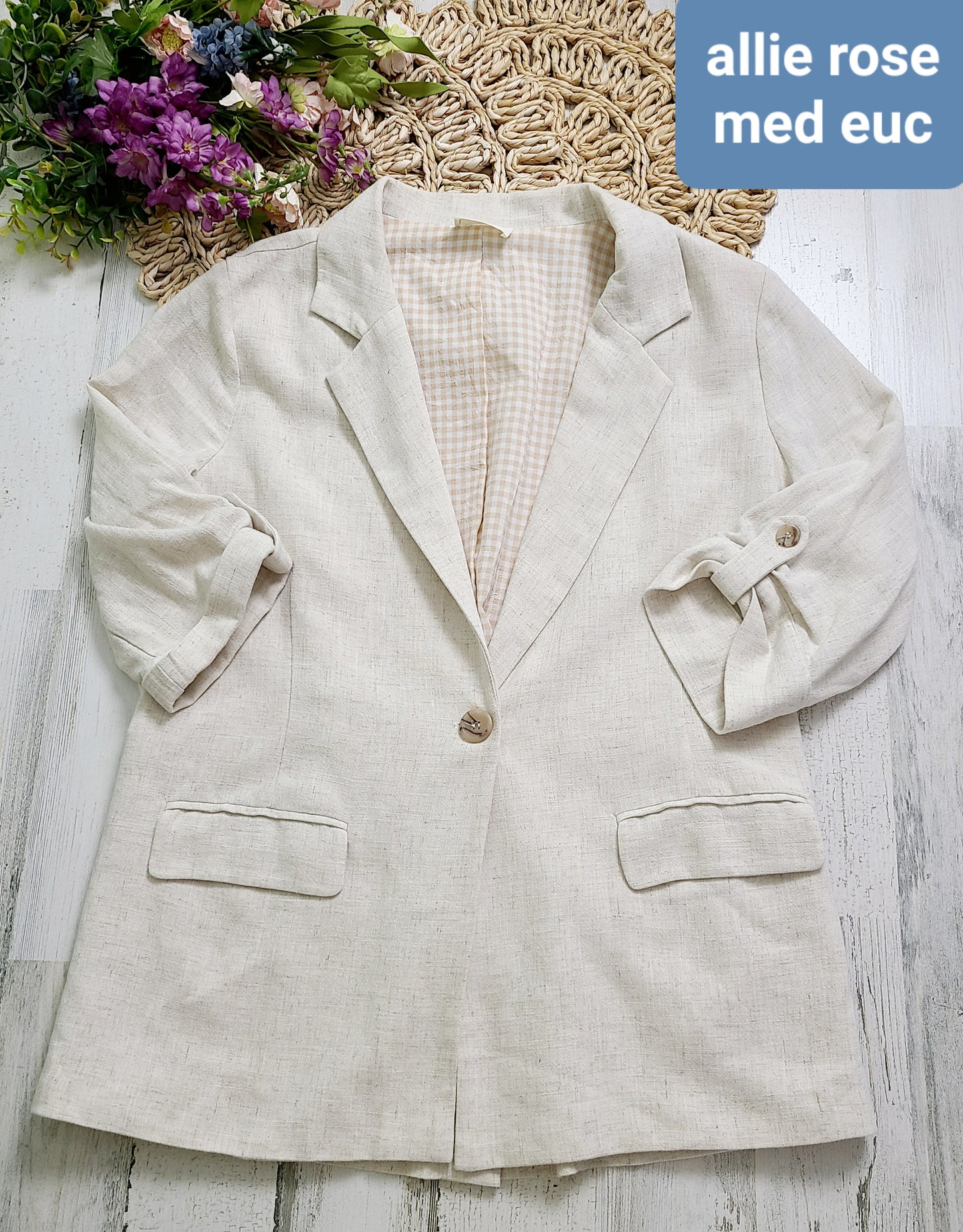 allie rose blazer medium