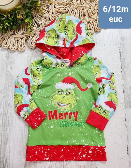 grinch merry christmas hoodie