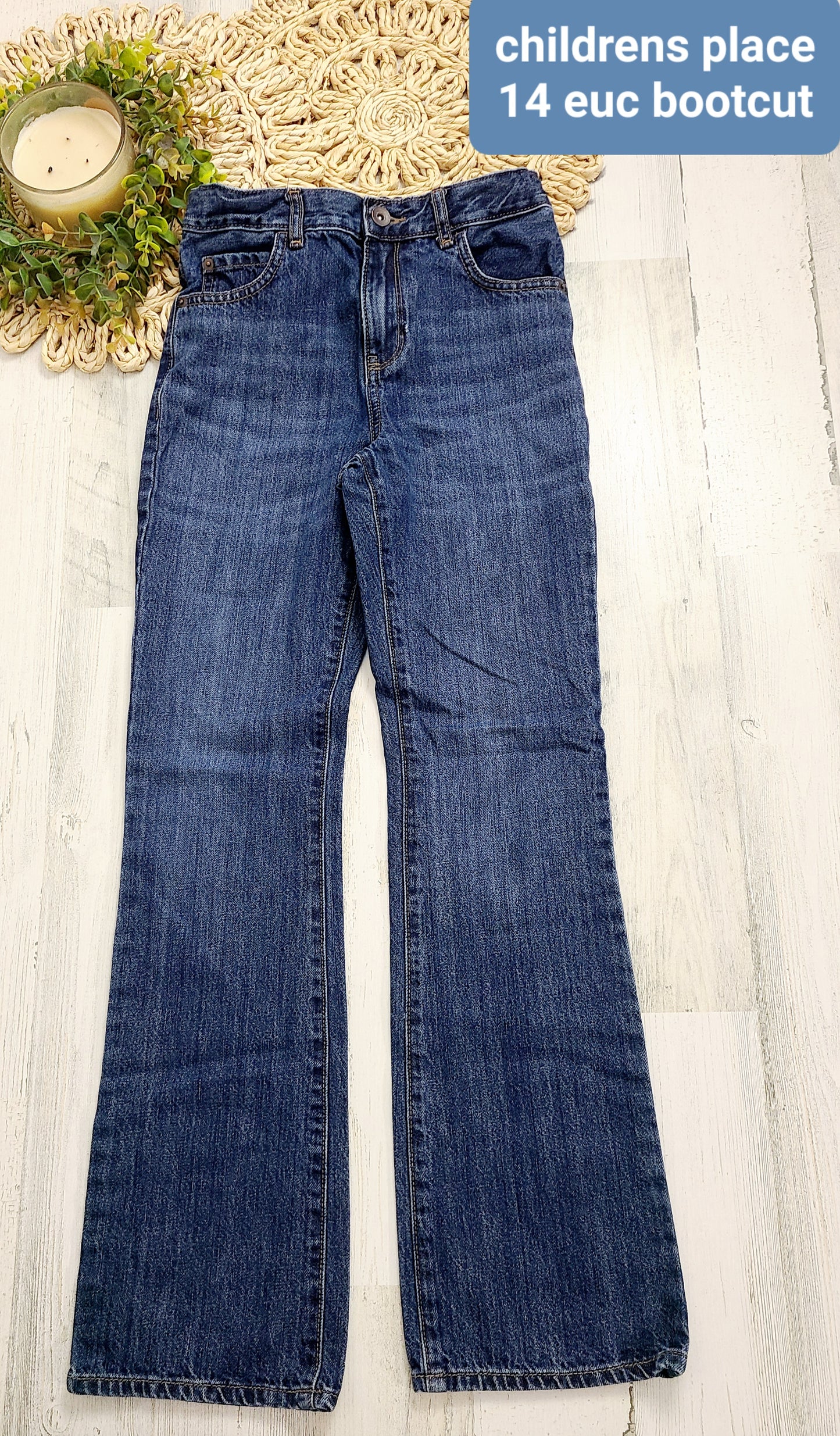 bootcut jeans childrens place 14y