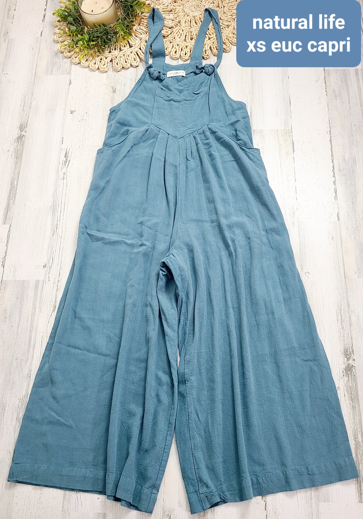 capri natural life overalls