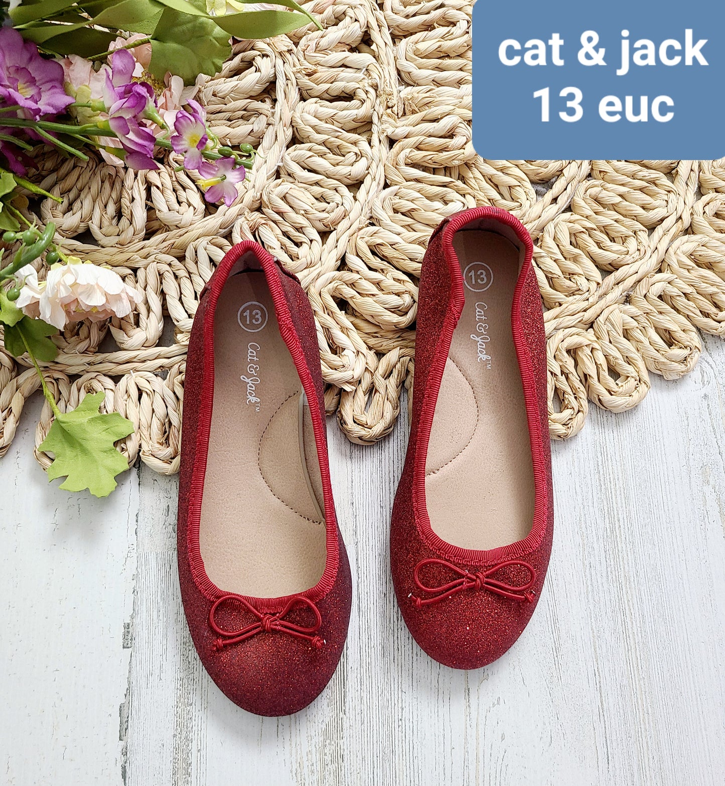 red flats cat&jack 13c