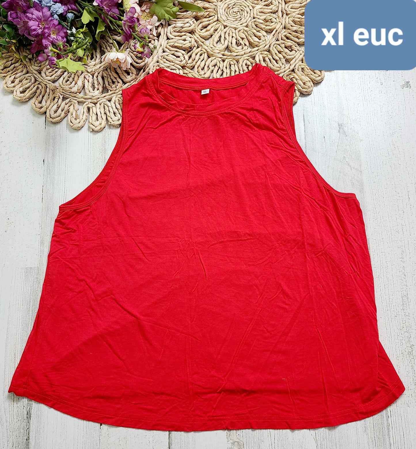 xl red tank no brand