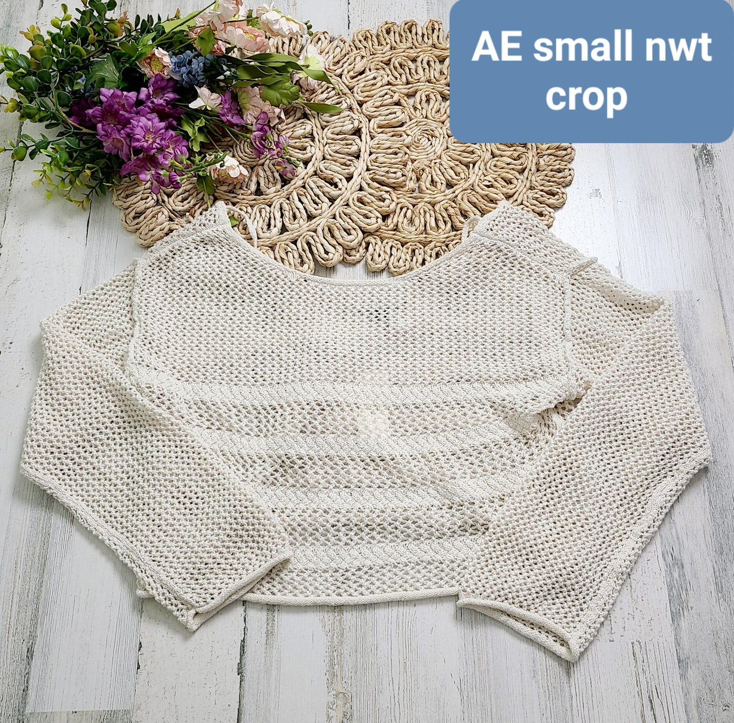 ae knit crop long sleeve