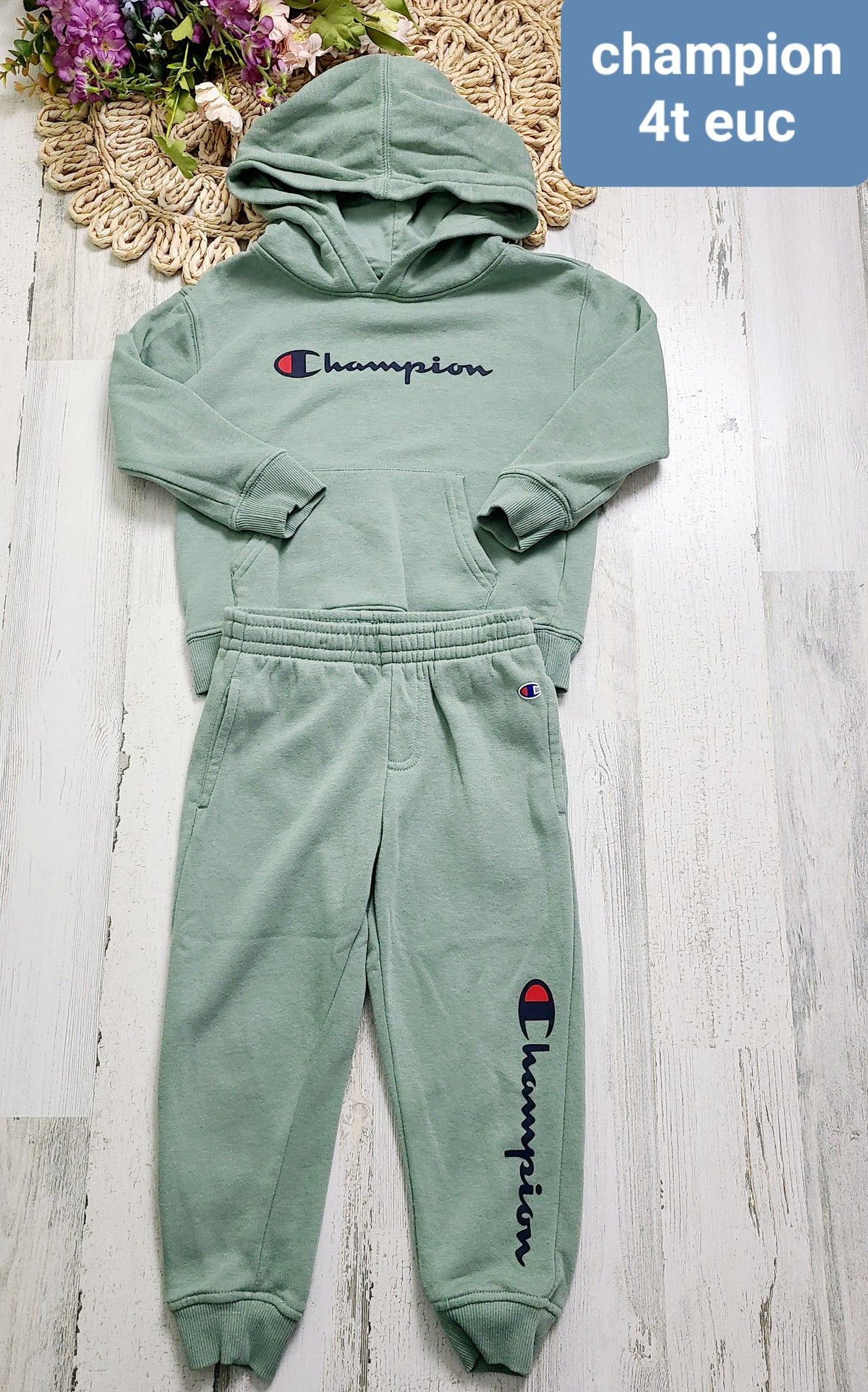 champion green set boys