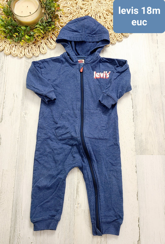 levis jumpsuit hood
